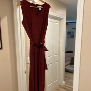 Maroon Jumpsuit